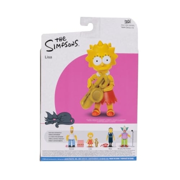 The Simpsons 5 Inch Lisa Simpson Collectible Figure