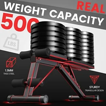 Versatile PASYOU Adjustable Weight Bench for Home Gym