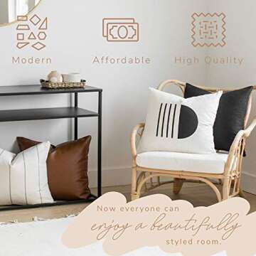 Chic Boho Throw Pillow Covers - Quality & Style in One