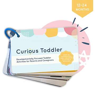 Curious Toddler™ Activity Cards | 40+ Activities for Toddler & Me (12-24 Months) | Developmentally...