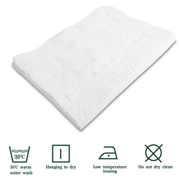 Personalized MONOBLANKS Baby Quilt with Embossed Edge