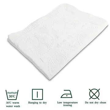 Personalized MONOBLANKS Baby Quilt with Embossed Edge