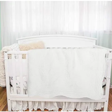 Personalized MONOBLANKS Baby Quilt with Embossed Edge