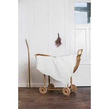 Personalized MONOBLANKS Baby Quilt with Embossed Edge