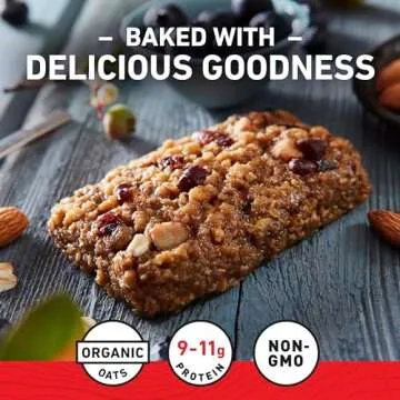 CLIF BAR Blueberry Almond Crisp - Non-GMO Plant-Based Energy