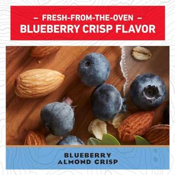 CLIF BAR Blueberry Almond Crisp - Non-GMO Plant-Based Energy