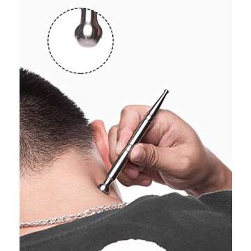 FeelFree Stainless Steel Acupuncture Pen for Pain Relief