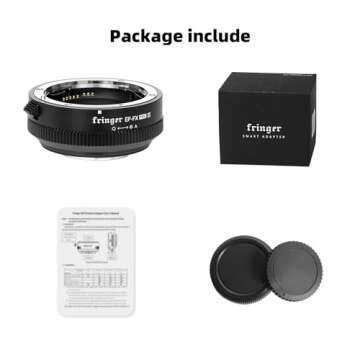 Fringer EF-FX PRO II Fuji Canon EF to Fuji X Adapter Autofocus Compatible with Canon EOS EF Lens to Fuji X Mount X-T4 X-T3 XT2 XT20 XH1 X100V X-H X-T X-PRO X-T30