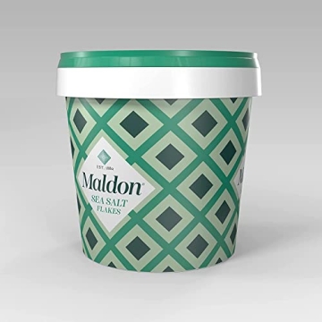 Maldon Sea Salt Flakes, 20 oz Gourmet Pyramid Crystals