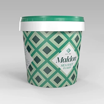 Maldon Sea Salt Flakes, 20 oz Gourmet Pyramid Crystals