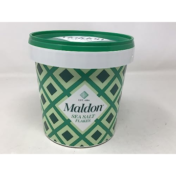 Maldon Sea Salt Flakes, 20 oz Gourmet Pyramid Crystals