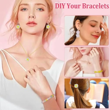 798Pcs Macaron Colors Acrylic Beads Kit for Jewelry Making