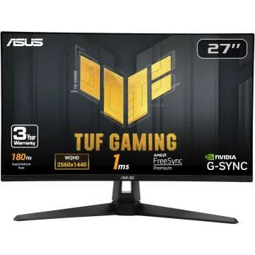 ASUS TUF Gaming 27” QHD HDR Monitor with 180Hz & 1ms Response