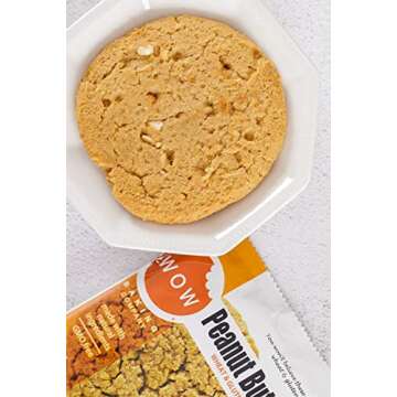WOW Baking Company Gluten-Free Cookies, Peanut Butter, 2.75 Ounce (Pack of 12)