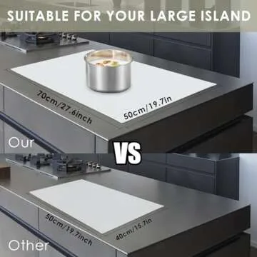 Extra Large Silicone Mat for Kitchens and Kids