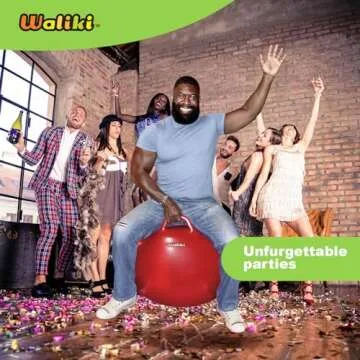 WALIKI 29" Hippity Hop Ball for Adult Fun and Fitness
