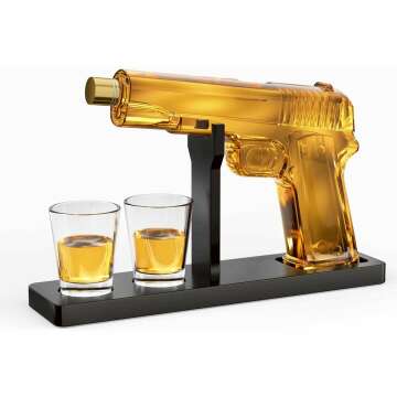 Personalized Whiskey Decanter Set for Father’s Day