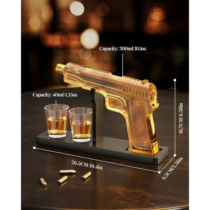 Personalized Whiskey Decanter Set for Father’s Day