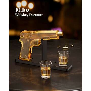 Personalized Whiskey Decanter Set for Father’s Day