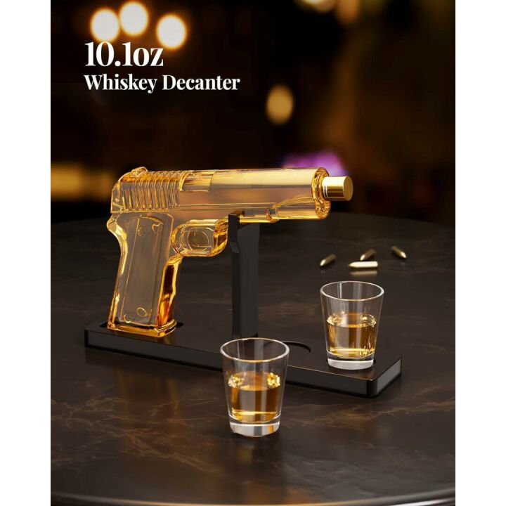 Personalized Whiskey Decanter Set for Father’s Day