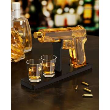 Personalized Whiskey Decanter Set for Father’s Day