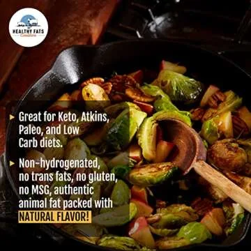 Bacon Up® Bacon Grease for Flavorful Cooking - 14 Ounce Tub