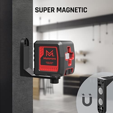 Motovera 100ft Green Laser Level Self-Leveling 4 Brightness Modes