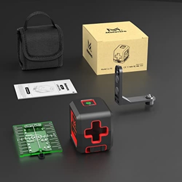 Motovera 100ft Green Laser Level Self-Leveling 4 Brightness Modes