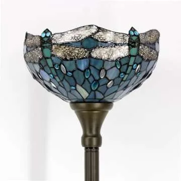 Stunning WERFACTORY Tiffany Floor Lamp for Home Decor