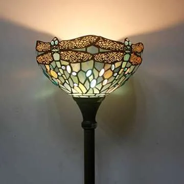 Stunning WERFACTORY Tiffany Floor Lamp for Home Decor