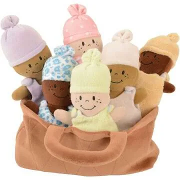 Basket of Babies Soft Dolls for Kids - Creative Fun