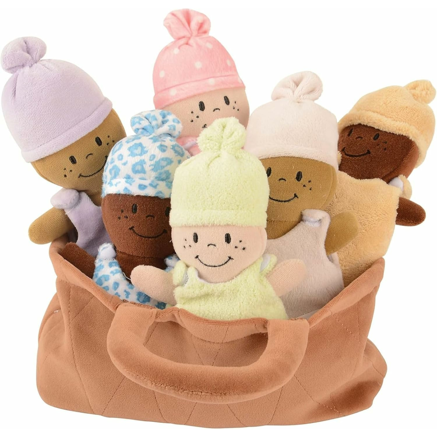 Basket of Babies Soft Dolls for Kids - Creative Fun