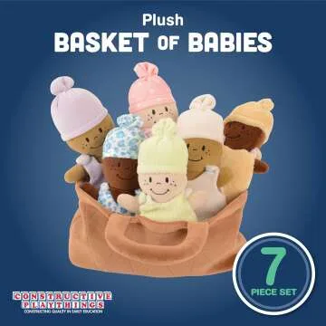 Basket of Babies Soft Dolls for Kids - Creative Fun