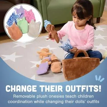 Basket of Babies Soft Dolls for Kids - Creative Fun