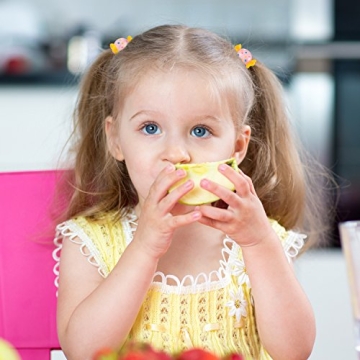 80 Pieces Girls Cartoon Elastic Hair Ties for Fun Styles