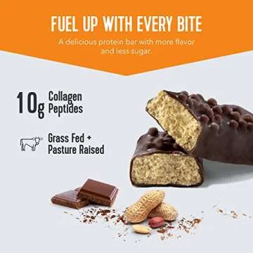 VITAL PROTEINS Salty Chocolate Peanut Protein Bar 12 Count, 1.94 OZ