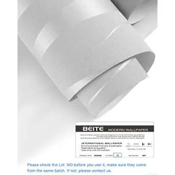 Modern Non-Woven 3D Wallpapers, Pattern Environmental Protection Wallpaper for Bedroom, Living Room, Kitchen and Bathroom Walls, (Need Glue and Wallpaper Powder)