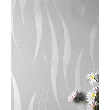 Modern Non-Woven 3D Wallpapers, Pattern Environmental Protection Wallpaper for Bedroom, Living Room, Kitchen and Bathroom Walls, (Need Glue and Wallpaper Powder)
