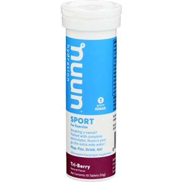 Nuun Active Tri Berry Tablets for Enhanced Hydration