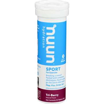 Nuun Active Tri Berry Tablets for Enhanced Hydration