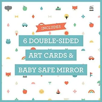 Petit Collage Tummy Time Set for Baby Play