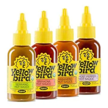 Organic Hot Sauce Variety Pack - Gluten-Free and Spicy Gift