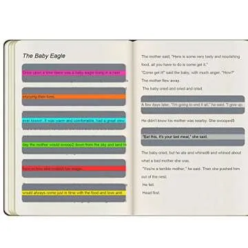 Guided Reading Strips Highlight Strips Colored Overlay Highlight Bookmarks Help with Dyslexia for Crystal Children and Teacher Supply Assistant (18)