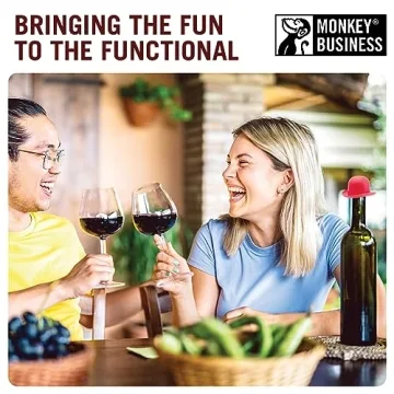 Charming Silicone Wine Stopper for Fresh Wine Sealing