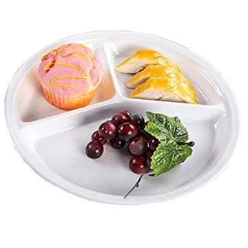 Eco-Friendly AIYoo Divided Plates 4 Pack - Perfect for Meals