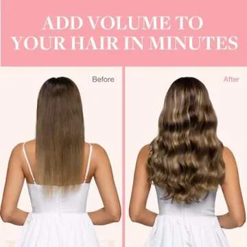 GOO GOO Clip in Hair Extensions Real Human Hair, Remy Human Hair Extensions Clip ins for Women, Natural Human Hair, 20inch 120g 7Pcs, 4/27/4 Balayage Chocolate Brown to Caramel Blonde