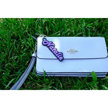 Custom Retro Keychain - Personalized Name Tag Accessory