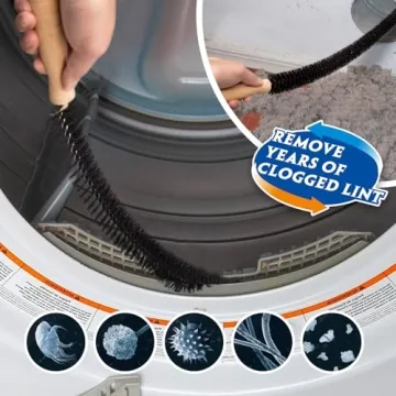 Holikme Dryer Vent Cleaner Kit Efficient Lint Removal Tool