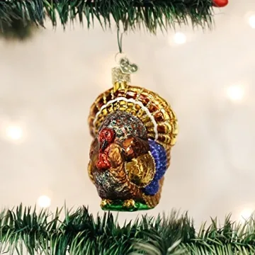 Old World Christmas Tom Turkey Ornament for Thanksgiving