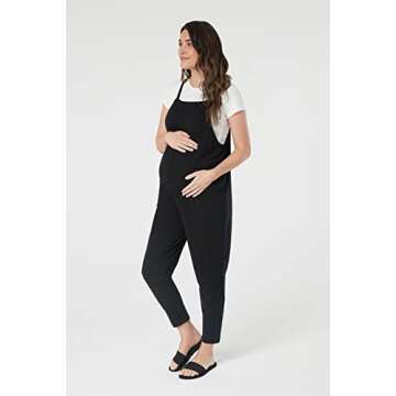 Stylish and Comfortable Storq Maternity Anytime Overalls for Expecting Moms Size 3X